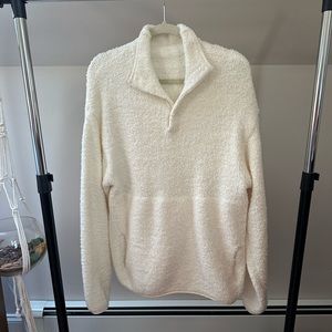 SKIMS cozy quarter zip pullover